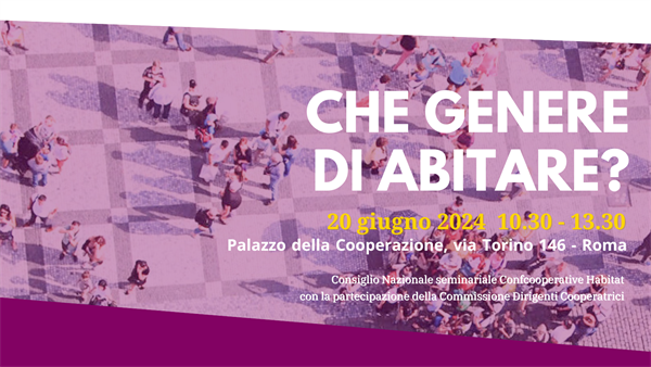 CHE GENERE DI ABITARE?