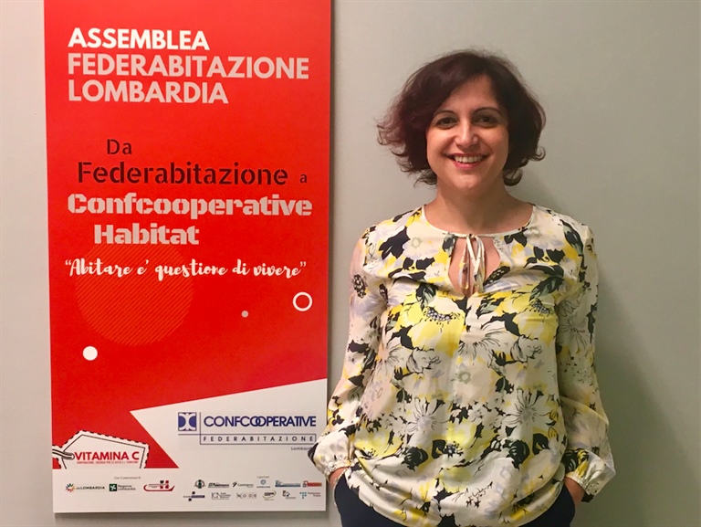 Nicoletta Piccirillo, neopresidente di Confcooperative Habitat Lombardia