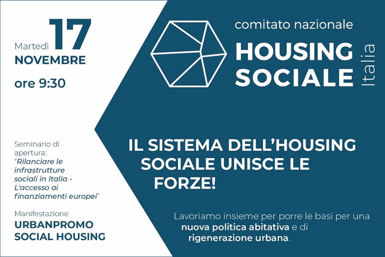 Comitato nazionale Housing sociale. Habitat tra i promotori