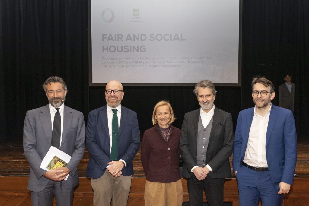 Accordo CCL e COIMA per opere di “Fair and Social Housing”