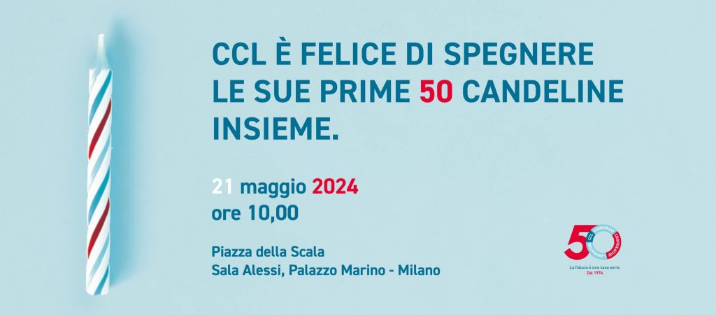 Il Consorzio CCL celebra 50 anni
